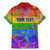 Sydney Mardi Gras Personalized Family Matching Mermaid Dress and Hawaiian Shirt Pride Rainbow Glitter Colorful Style LT9 - Wonder Print Shop