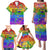 Sydney Mardi Gras Personalized Family Matching Puletasi and Hawaiian Shirt Pride Rainbow Glitter Colorful Style - Wonder Print Shop