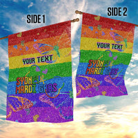 Sydney Mardi Gras Personalized Garden Flag Pride Rainbow Glitter Colorful Style - Wonder Print Shop