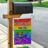Sydney Mardi Gras Personalized Garden Flag Pride Rainbow Glitter Colorful Style - Wonder Print Shop