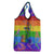Sydney Mardi Gras Personalized Grocery Bag Pride Rainbow Glitter Colorful Style