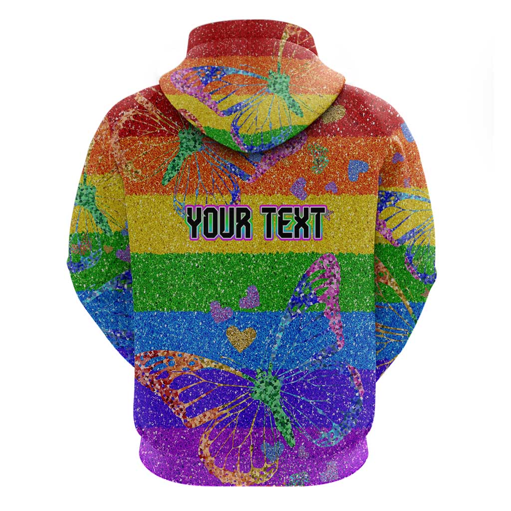 Sydney Mardi Gras Personalized Hoodie Pride Rainbow Glitter Colorful Style - Wonder Print Shop