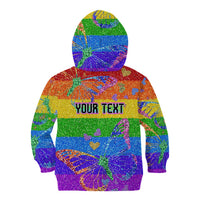 Sydney Mardi Gras Personalized Kid Hoodie Pride Rainbow Glitter Colorful Style - Wonder Print Shop