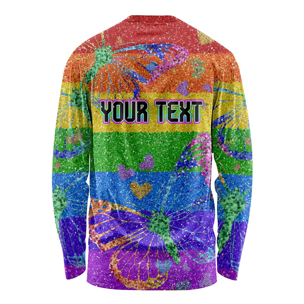Sydney Mardi Gras Personalized Long Sleeve Shirt Pride Rainbow Glitter Colorful Style - Wonder Print Shop