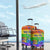 Sydney Mardi Gras Personalized Luggage Cover Pride Rainbow Glitter Colorful Style - Wonder Print Shop