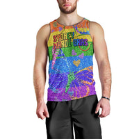Sydney Mardi Gras Personalized Men Tank Top Pride Rainbow Glitter Colorful Style - Wonder Print Shop