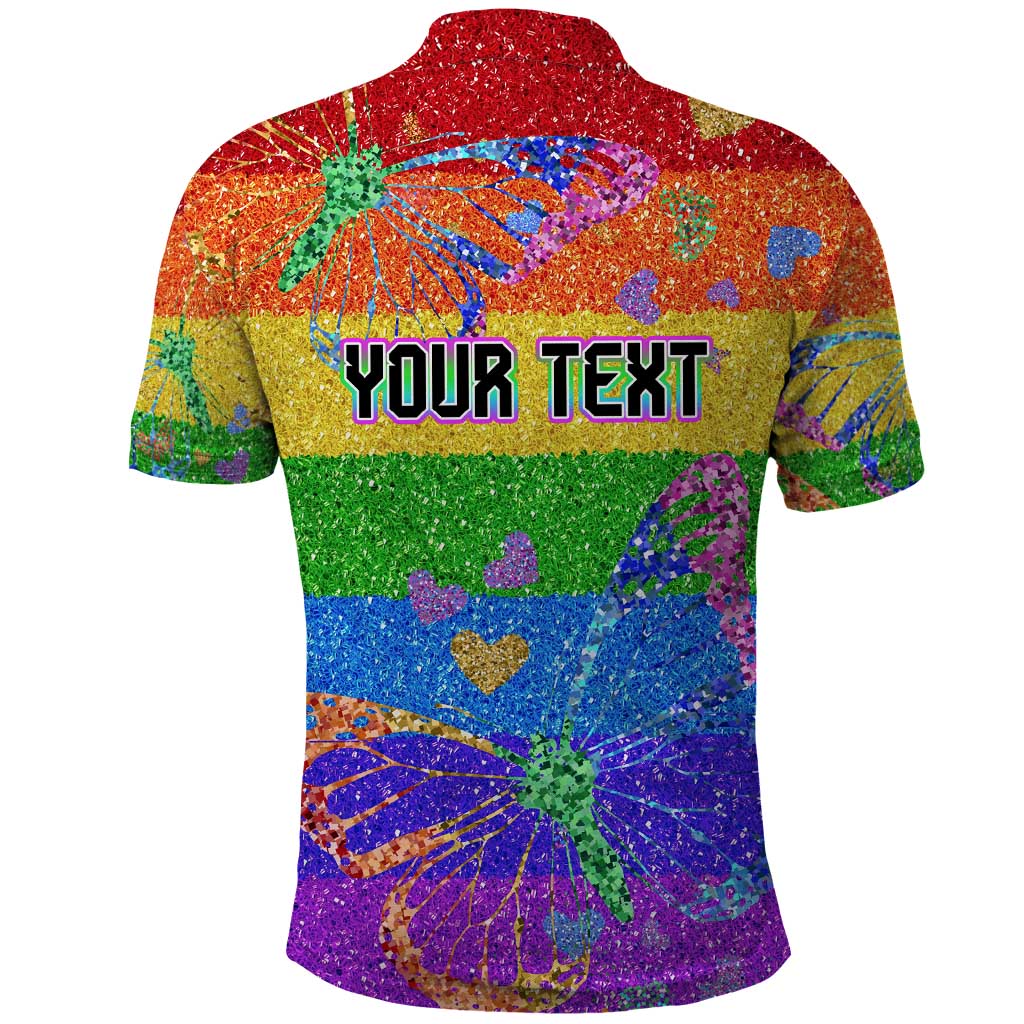 Sydney Mardi Gras Personalized Polo Shirt Pride Rainbow Glitter Colorful Style - Wonder Print Shop
