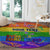 Sydney Mardi Gras Personalized Round Carpet Pride Rainbow Glitter Colorful Style