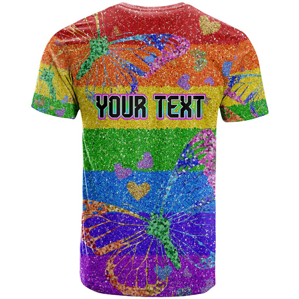 Sydney Mardi Gras Personalized T Shirt Pride Rainbow Glitter Colorful Style - Wonder Print Shop