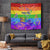 Sydney Mardi Gras Personalized Tapestry Pride Rainbow Glitter Colorful Style - Wonder Print Shop