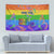 Sydney Mardi Gras Personalized Tapestry Pride Rainbow Glitter Colorful Style - Wonder Print Shop