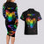 It's In My DNA LGBT History Month Couples Matching Long Sleeve Bodycon Dress and Hawaiian Shirt LT9 - Wonder Print Shop