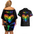 It's In My DNA LGBT History Month Couples Matching Off Shoulder Short Dress and Hawaiian Shirt LT9 - Wonder Print Shop