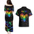 It's In My DNA LGBT History Month Couples Matching Puletasi and Hawaiian Shirt LT9 - Wonder Print Shop