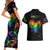 It's In My DNA LGBT History Month Couples Matching Short Sleeve Bodycon Dress and Hawaiian Shirt LT9 - Wonder Print Shop