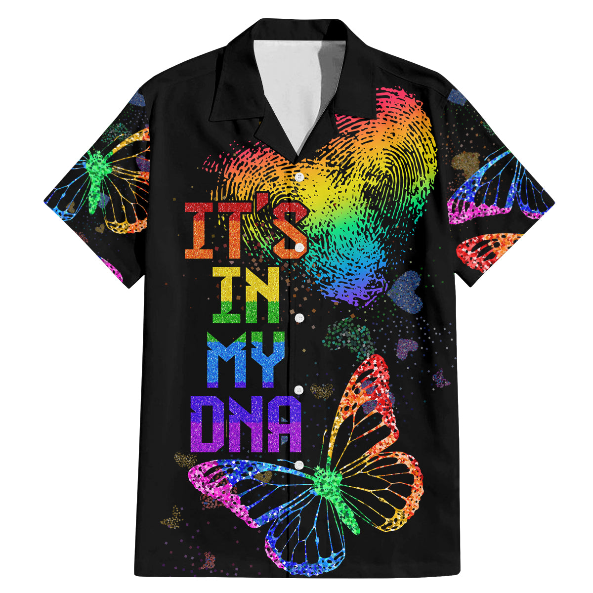 It's In My DNA LGBT History Month Family Matching Mermaid Dress and Hawaiian Shirt LT9 - Wonder Print Shop