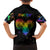It's In My DNA LGBT History Month Family Matching Off Shoulder Long Sleeve Dress and Hawaiian Shirt - Wonder Print Shop