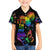It's In My DNA LGBT History Month Family Matching Off Shoulder Long Sleeve Dress and Hawaiian Shirt - Wonder Print Shop