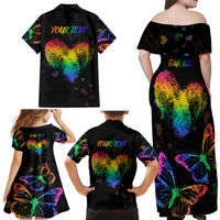It's In My DNA LGBT History Month Family Matching Off Shoulder Maxi Dress and Hawaiian Shirt LT9 - Wonder Print Shop