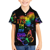 It's In My DNA LGBT History Month Family Matching Off Shoulder Short Dress and Hawaiian Shirt LT9 - Wonder Print Shop