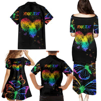 It's In My DNA LGBT History Month Family Matching Puletasi and Hawaiian Shirt - Wonder Print Shop