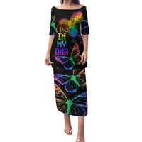 It's In My DNA LGBT History Month Family Matching Puletasi and Hawaiian Shirt - Wonder Print Shop