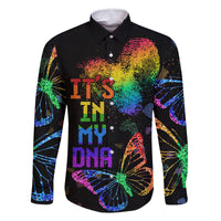 It's In My DNA LGBT History Month Family Matching Tank Maxi Dress and Hawaiian Shirt - Wonder Print Shop