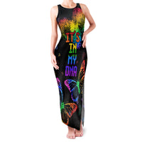 It's In My DNA LGBT History Month Family Matching Tank Maxi Dress and Hawaiian Shirt - Wonder Print Shop