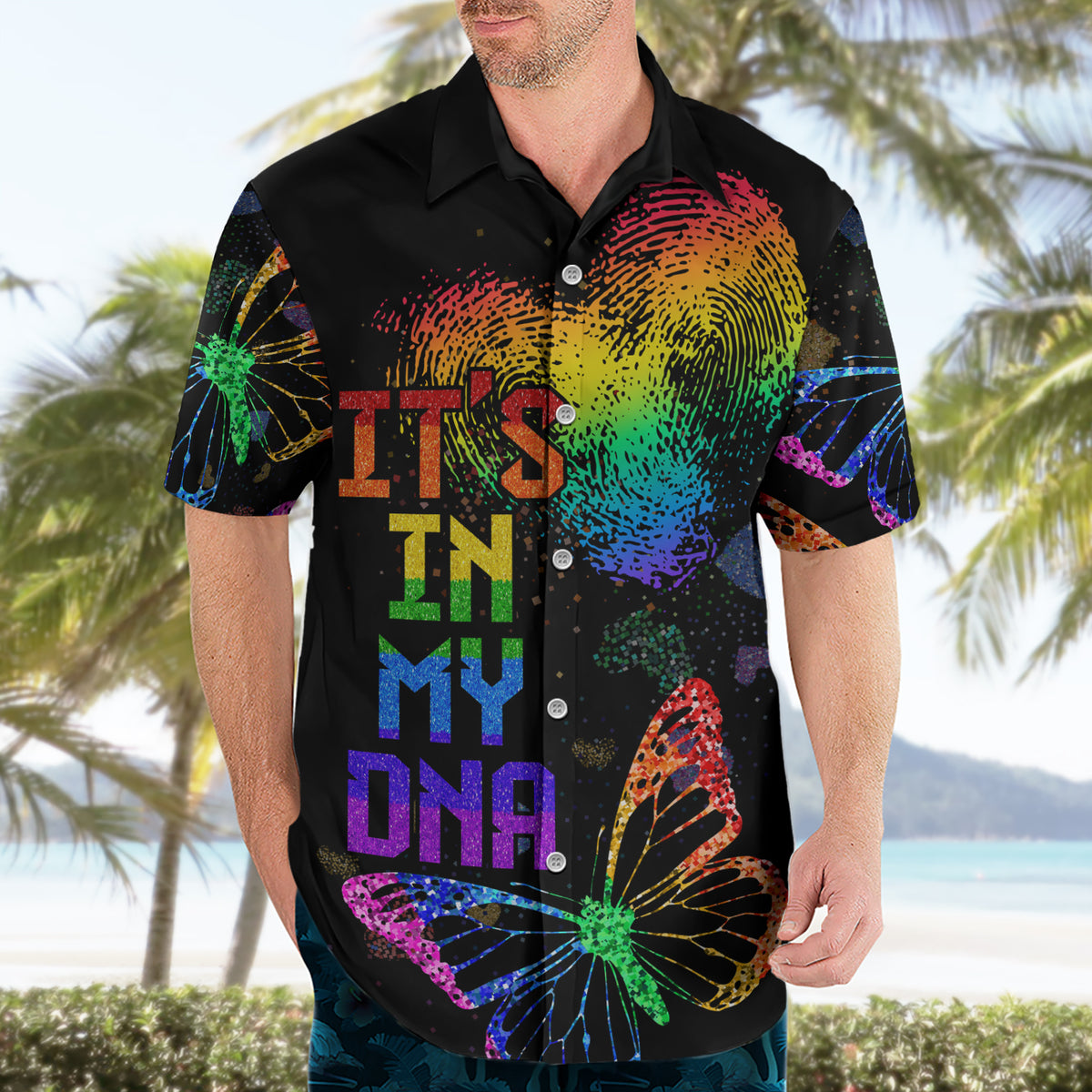 It's In My DNA LGBT History Month Hawaiian Shirt - Wonder Print Shop