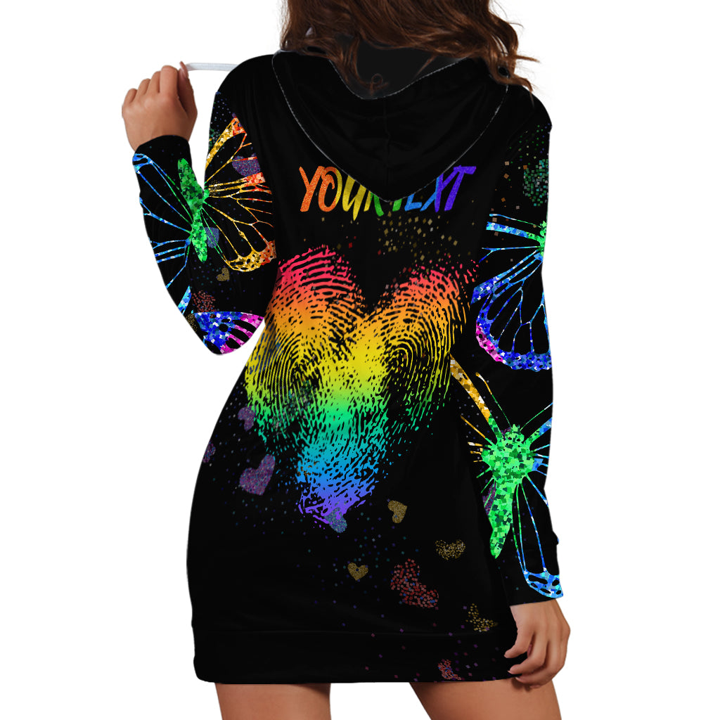 It's In My DNA LGBT History Month Hoodie Dress - Wonder Print Shop