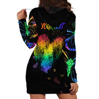It's In My DNA LGBT History Month Hoodie Dress - Wonder Print Shop
