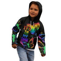 It's In My DNA LGBT History Month Kid Hoodie - Wonder Print Shop