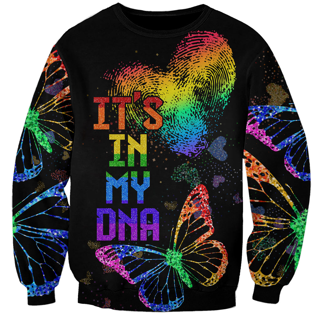 It's In My DNA LGBT History Month Sweatshirt - Wonder Print Shop