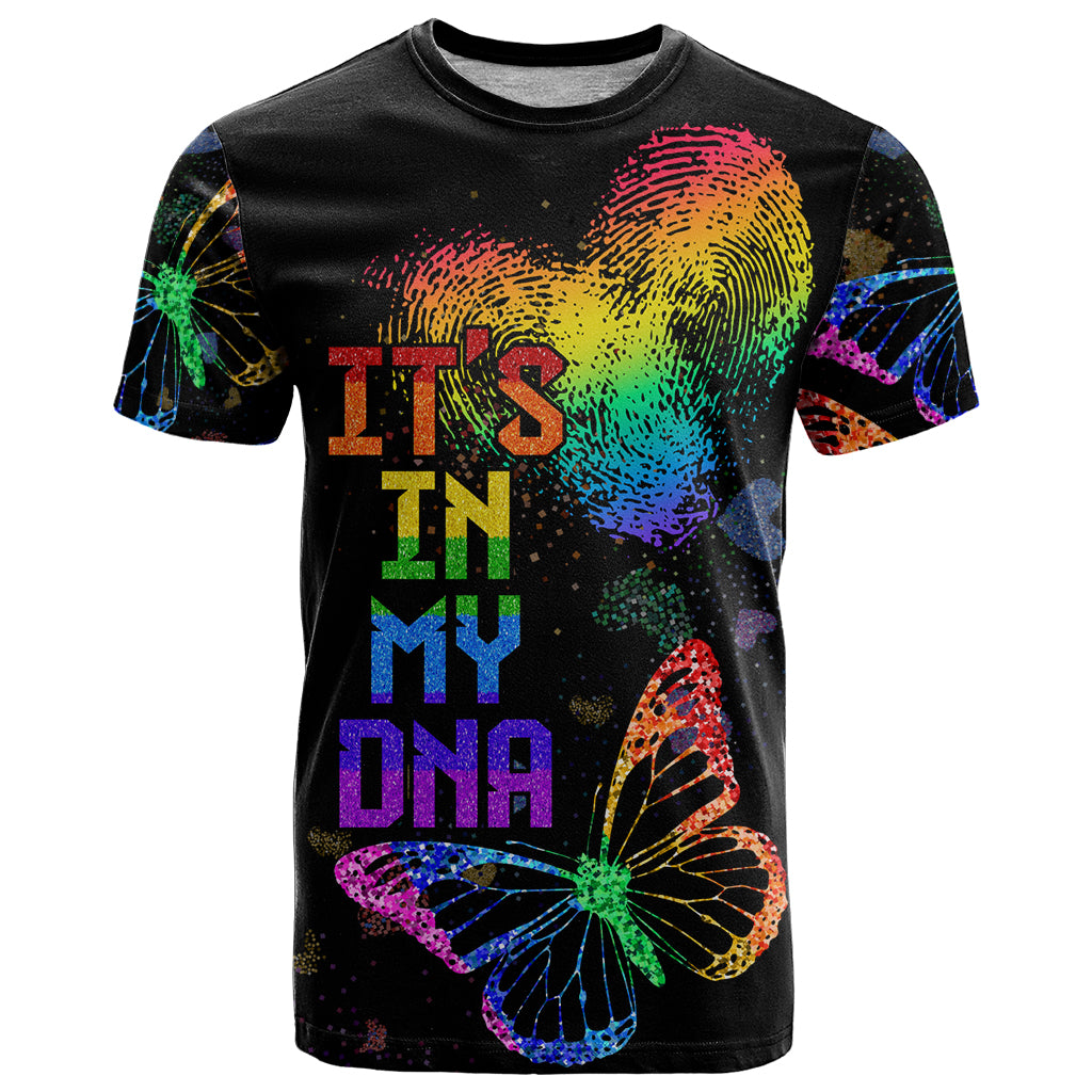 It's In My DNA LGBT History Month T Shirt - Wonder Print Shop