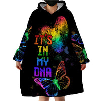 It's In My DNA LGBT History Month Wearable Blanket Hoodie - Wonder Print Shop