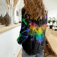 It's In My DNA LGBT History Month Women Casual Shirt - Wonder Print Shop