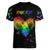 It's In My DNA LGBT History Month Women V Neck T Shirt - Wonder Print Shop