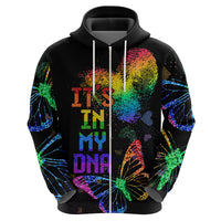 It's In My DNA LGBT History Month Zip Hoodie - Wonder Print Shop