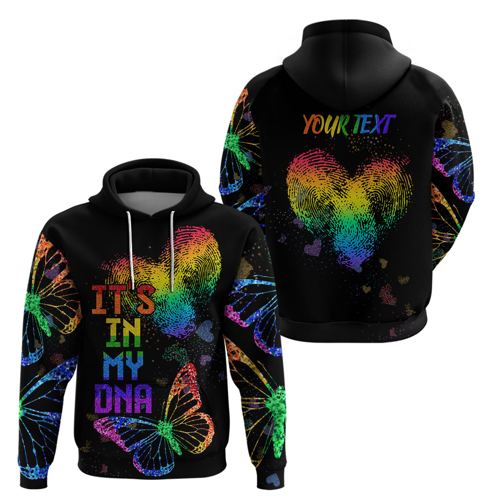 It's In My DNA LGBT History Month Zip Hoodie - Wonder Print Shop