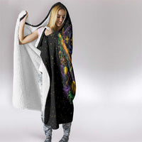 Mardi Gras Dripping Hooded Blanket Baseball Ice Cream Drip - Wonder Print Shop