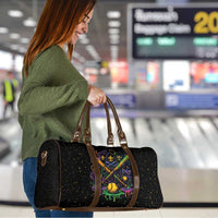 Mardi Gras Dripping Travel Bag Baseball Ice Cream Drip - Wonder Print Shop