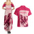 Kentucky Horse Racing Personalized Couples Matching Summer Maxi Dress and Hawaiian Shirt Pink Out LT9 - Wonder Print Shop
