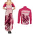 Kentucky Horse Racing Personalized Couples Matching Summer Maxi Dress and Long Sleeve Button Shirt Pink Out LT9 - Wonder Print Shop