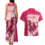 Kentucky Horse Racing Personalized Couples Matching Tank Maxi Dress and Hawaiian Shirt Pink Out LT9 - Wonder Print Shop