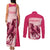 Kentucky Horse Racing Personalized Couples Matching Tank Maxi Dress and Long Sleeve Button Shirt Pink Out LT9 - Wonder Print Shop