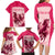 Kentucky Horse Racing Personalized Family Matching Long Sleeve Bodycon Dress and Hawaiian Shirt Pink Out LT9 - Wonder Print Shop