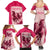 Kentucky Horse Racing Personalized Family Matching Summer Maxi Dress and Hawaiian Shirt Pink Out - Wonder Print Shop