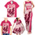 Kentucky Horse Racing Personalized Family Matching Tank Maxi Dress and Hawaiian Shirt Pink Out - Wonder Print Shop