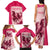 Kentucky Horse Racing Personalized Family Matching Tank Maxi Dress and Hawaiian Shirt Pink Out - Wonder Print Shop