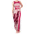 Kentucky Horse Racing Personalized Family Matching Tank Maxi Dress and Hawaiian Shirt Pink Out - Wonder Print Shop